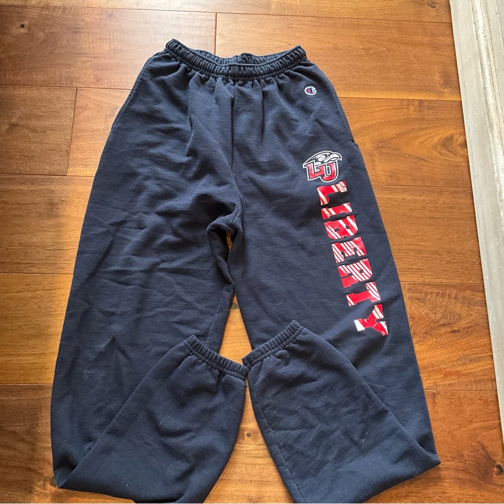 Liberty University Dark Blue Graphic Sweatpants